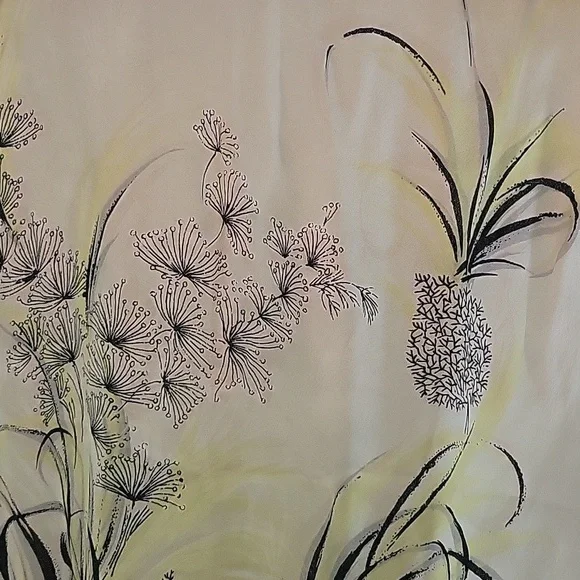 Botanical True Vintage Scarf - Picture 12 of 12